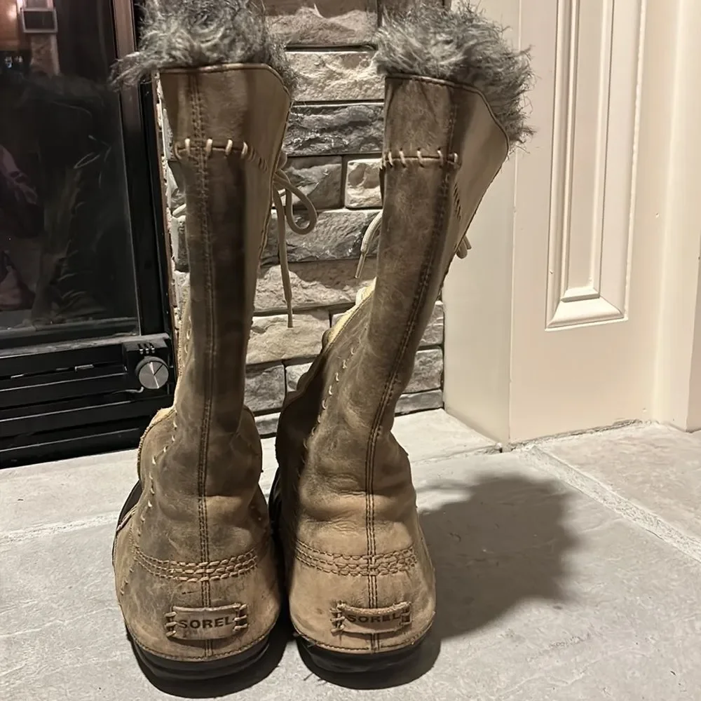 Sorel Cate The Great Curry Biscotti Winter Boot - Picture 8 of 13